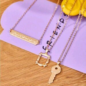 Set of 3 F.R.I.E.N.D.S. Necklaces